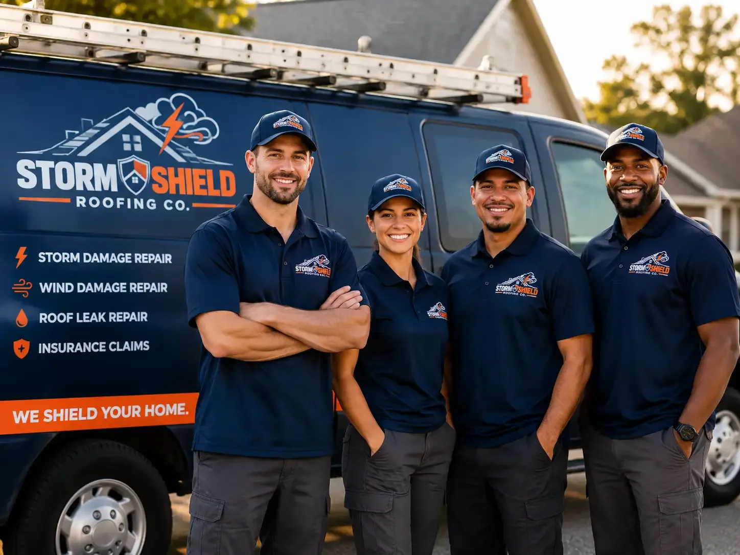 Storm Damage Roof Repair company in Penfield, NY